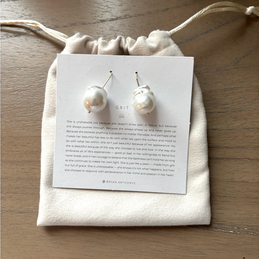 NWT Bryan Anthony’s Grit Drop Earrings